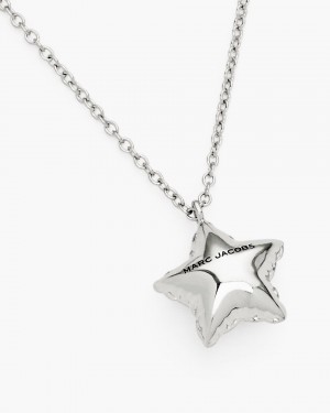 Marc Jacobs Balloon Star Necklace Ketten Damen Hellsilber | 17MSXFPNW