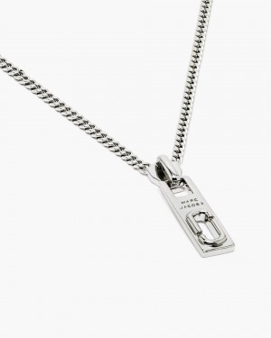 Marc Jacobs J Marc Zipper Necklace Ketten Damen Silber | 20MISRUJN