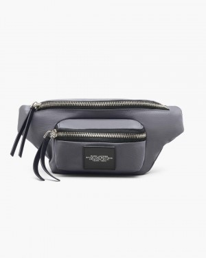 Marc Jacobs The Biker Nylon Belt Bag Rucksäcke Damen Dunkelgrau | 07RDIMOZU