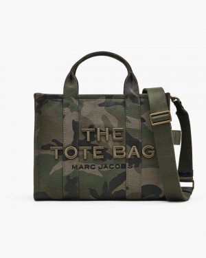 Marc Jacobs The Camo Jacquard Medium Tote Bag The Tote Bag Damen Camouflage Mehrfarbig | 79AYLXVFG