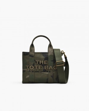 Marc Jacobs The Camo Jacquard Small Tote Bag The Tote Bag Damen Camouflage Mehrfarbig | 70YBECLWV