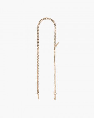 Marc Jacobs The Chain Strap Taschengurt Damen Gold | 25GDIOSWB