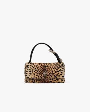 Marc Jacobs The Cheetah Haircalf Mini Dual Bag The Dual Bag Damen Schwarz Mehrfarbig | 52JHONBLR