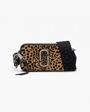 Marc Jacobs The Cheetah Haircalf Snapshot Snapshot Tasche Damen Schwarz Mehrfarbig | 31GNQKXBO