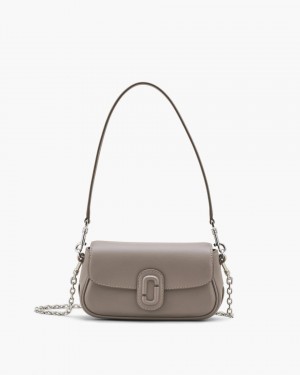 Marc Jacobs The Clover Shoulder Bag Umhängetasche Damen Cement | 41ZENGSTB