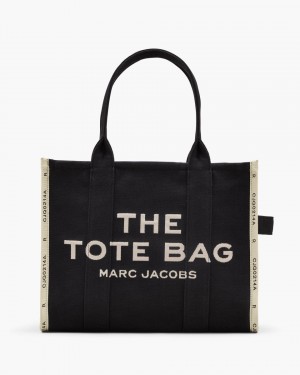 Marc Jacobs The Jacquard Large Tote Bag The Tote Bag Damen Schwarz | 18FLEJTVG