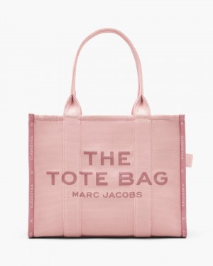 Marc Jacobs The Jacquard Large Tote Bag The Tote Bag Damen Rosa | 24CMLBKSN