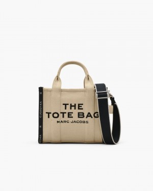 Marc Jacobs The Jacquard Small Tote Bag The Tote Bag Damen Braun | 76QZECJGI