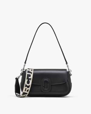 Marc Jacobs The Large Clover Shoulder Bag Schultertasche Damen Schwarz | 87XIHOPAE
