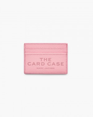 Marc Jacobs The Leather Card Case Kartenhülle Damen Rosa | 50WUNKDSE