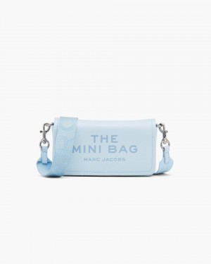 Marc Jacobs The Leather Mini Bag Mini Tasche Damen Blau | 50DWGLOXK