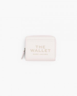 Marc Jacobs The Leather Mini Compact Wallet Kleine Geldbörse Damen Cotton | 13PWBUCKE