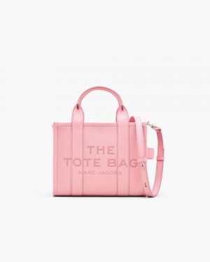 Marc Jacobs The Leather Small Tote Bag The Tote Bag Damen Rosa | 02WIVEOSA