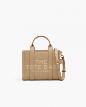 Marc Jacobs The Leather Small Tote Bag The Tote Bag Damen Braun | 28LQMRDTA
