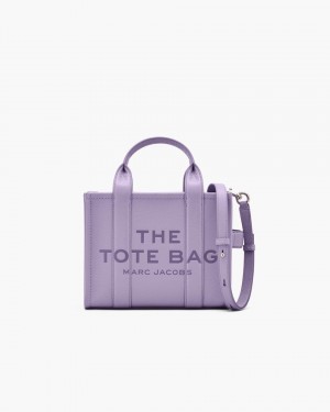 Marc Jacobs The Leather Small Tote Bag The Tote Bag Damen Lila | 35MSAHDVG