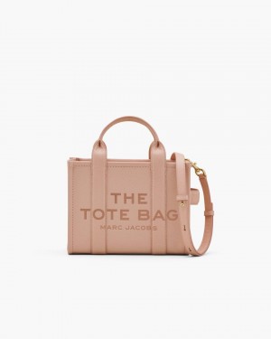 Marc Jacobs The Leather Small Tote Bag The Tote Bag Damen Rosa | 61HWIVJGQ