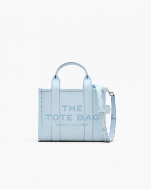 Marc Jacobs The Leather Small Tote Bag The Tote Bag Damen Blau | 14KYWMARU