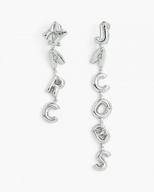 Marc Jacobs The Marc Jacobs Balloon Earrings Ohrringe Damen Silber | 30WSANYOP