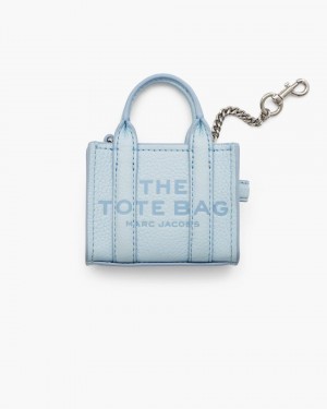Marc Jacobs The Nano Tote Bag Charm Charms Damen Blau | 81RBJYGXV
