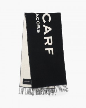 Marc Jacobs The Scarf Hüte Damen Schwarz | 21PFCLVHK