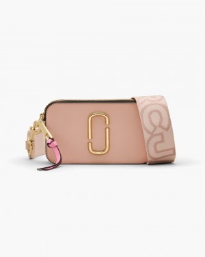 Marc Jacobs The Snapshot Snapshot Tasche Damen Rosa Mehrfarbig | 18RNECOHQ