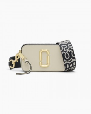 Marc Jacobs The Snapshot Snapshot Tasche Damen Weiß Mehrfarbig | 36VHBOPKX
