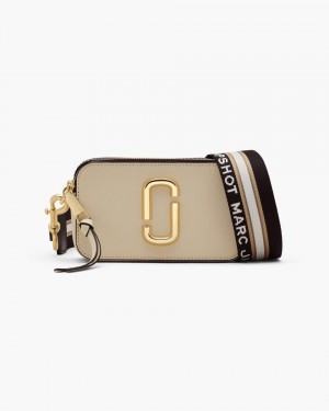 Marc Jacobs The Snapshot Snapshot Tasche Damen Weiß Mehrfarbig | 98XDZJWTU
