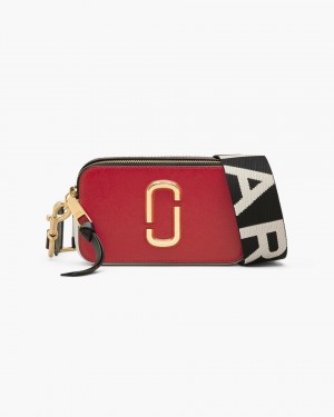 Marc Jacobs The Snapshot Snapshot Tasche Damen Rot Mehrfarbig | 12HZREYSM