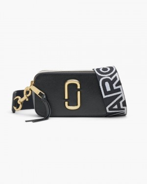 Marc Jacobs The Snapshot Umhängetasche Damen Schwarz Mehrfarbig | 49ARKQTUO