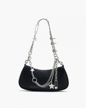 Marc Jacobs The Star Charm Shoulder Bag Schultertasche Damen Schwarz | 64JKFWVGH