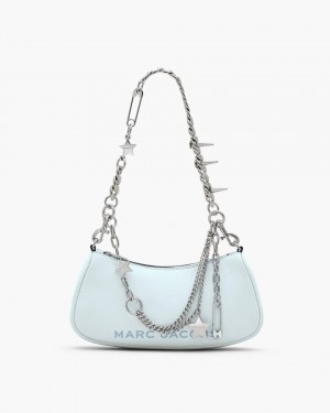 Marc Jacobs The Star Charm Shoulder Bag Schultertasche Damen Blau | 86GTDXLRV