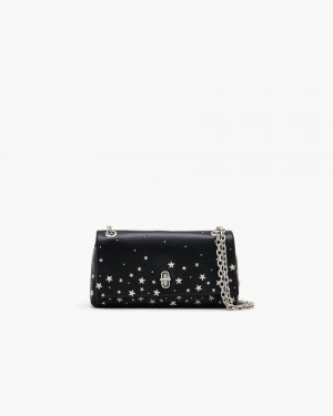 Marc Jacobs The Star Studded Dual Chain Wallet The Dual Bag Damen Schwarz | 98LIHQKXW
