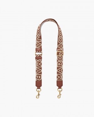 Marc Jacobs The Thin Outline Logo Webbing Strap Taschengurt Damen Mehrfarbig | 94BRPMOVE