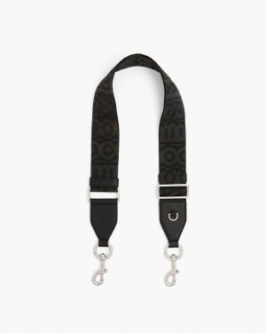 Marc Jacobs The Utility DTM Webbing Strap Taschengurt Damen Schwarz | 54YBIMWEP
