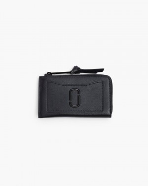 Marc Jacobs The Utility Snapshot DTM Top Zip Multi Wallet Kleine Geldbörse Damen Schwarz | 83GPOHDXJ