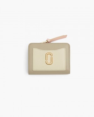 Marc Jacobs The Utility Snapshot Mini Compact Wallet Kleine Geldbörse Damen Khaki Mehrfarbig | 59ANYIWDC