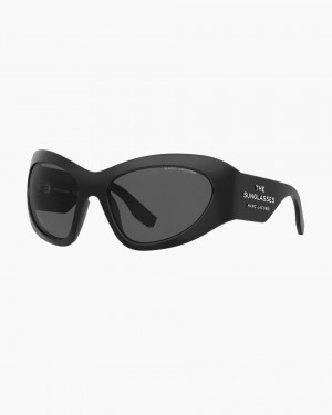 Marc Jacobs The Wrapped Sunglasses Sonnenbrille Damen Schwarz | 38TOASKVQ