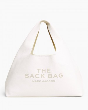 Marc Jacobs The XL Sack Bag The Sack Bag Damen Weiß | 69YDVJSCW