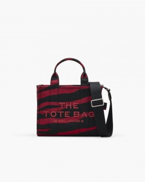 Marc Jacobs The Zebra Canvas Small Tote Bag The Tote Bag Damen Schwarz | 82DNEWCBS